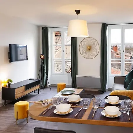 Apartamento N3 Des études Duplex Hypercentre Wifi Conciergeriedamecarcas