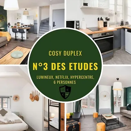 N3 Des Etudes Duplex Hypercentre Wifi Conciergeriedamecarcas