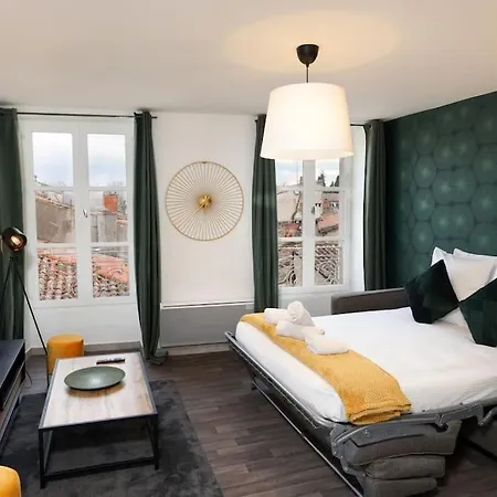 Lägenhet N3 Des Etudes Duplex Hypercentre Wifi Conciergeriedamecarcas *