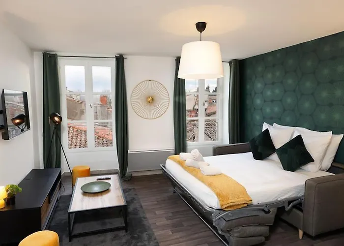 Apartment N3 Des Etudes Duplex Hypercentre Wifi Conciergeriedamecarcas *